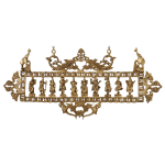 Brass Superfine Dashavatar Wall Panel 30 Inch - Premium Sacred Art | Jaipurio